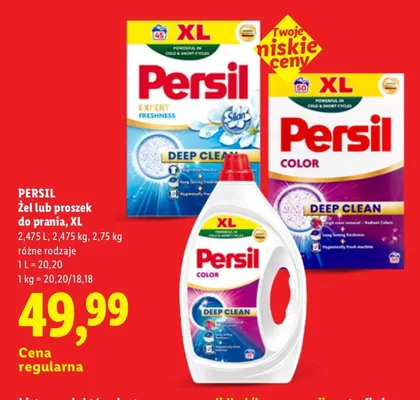 Proszek do prania XL Persil promocja w Lidl