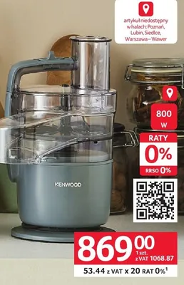 Robot kuchenny promocja w Selgros