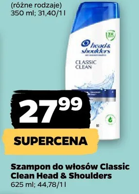 Szampon do włosów Classic Clean promocja w Netto