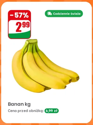 Banany promocja w Dino