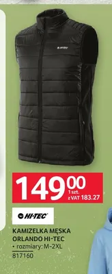 Kamizelka męska Orlando Hi-Tec promocja w Selgros