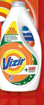 Płyn do prania Vizir + Fairy Efekt promocja w Kaufland