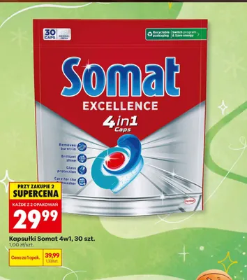 Kapsułki Somat 4w1 promocja w Biedronka