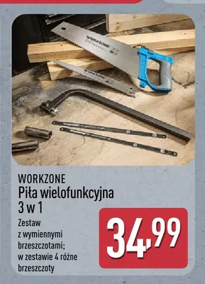 Piła wielofunkcyjna 3 w 1 Workzone promocja w Aldi