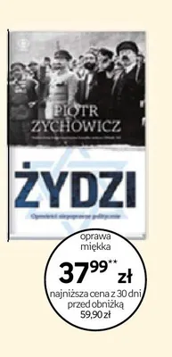 Książka Żydzi Piotr Zychowicz oprawa miękka promocja w Empik