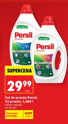 Żel do prania Persil 33 promocja w Biedronka