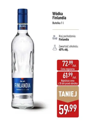 Wódka promocja w Aldi