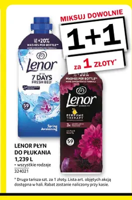 Płyn do płukania Lenor promocja w Selgros