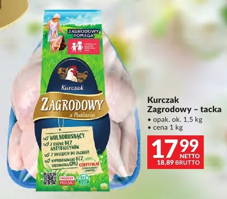 Kurczak Zagrodowy tacka promocja w Makro