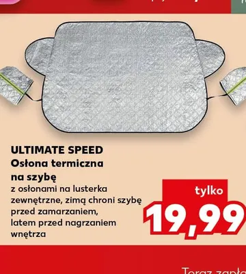 Osłona termiczna na szybę Ultimate Speed promocja w Kaufland