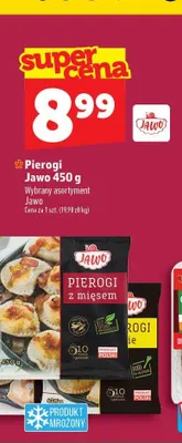 Pierogi z mięsem Jawo promocja w TOPAZ
