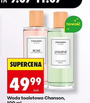 Woda toaletowa Chanson promocja w Biedronka