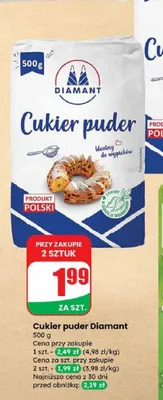 Cukier puder promocja w Dino