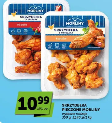 Skrzydełka pieczone Morliny pikantne promocja w Groszek