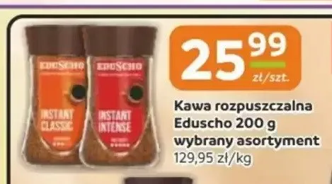 Kawa rozpuszczalna Eduscho promocja w Gama