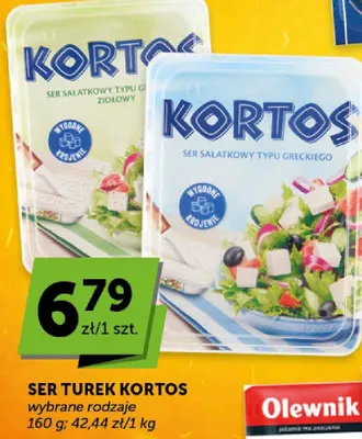 Ser sałatkowy typu greckiego Kortos promocja w ABC