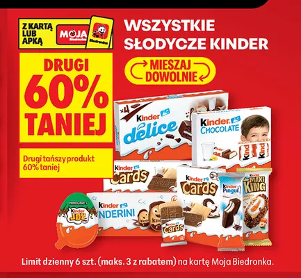 Ciasteczka Kinderini promocja w Biedronka