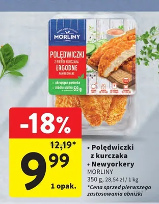 Polędwiczki z kurczaka Morliny promocja w Intermarche
