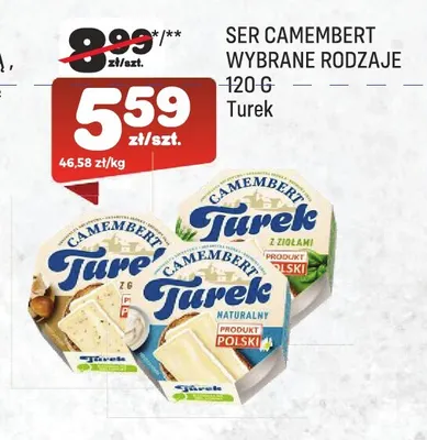 Ser camembert Turek promocja w Społem Praga