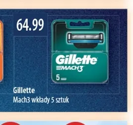 Wkłady Mach3 Gillette promocja w Drogerie Laboo
