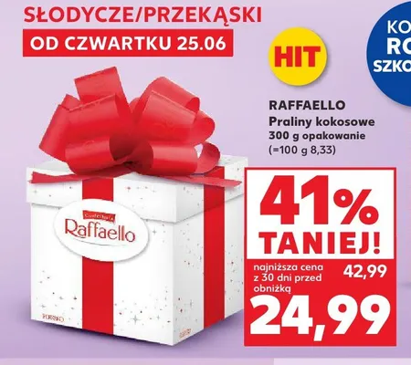 Praliny kokosowe Raffaello promocja w Kaufland