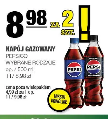 Napój gazowany PepsiCo promocja w SPAR