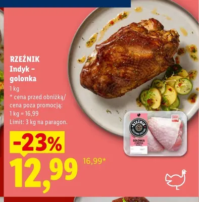 Indyk - golonka Rzeźnik promocja w Lidl