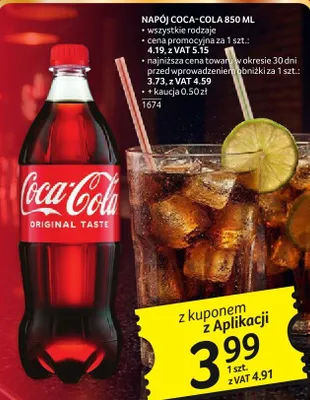 Cola promocja w Selgros
