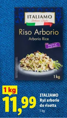 Ryż arborio do risotta Riso Arborio promocja w Lidl