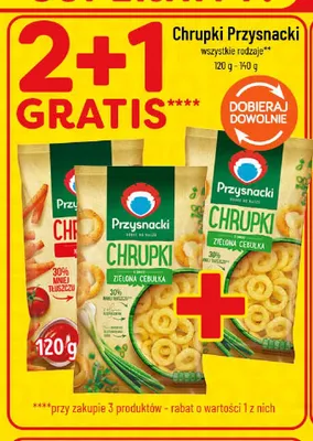 Chrupki Przysnacki o smaku zielonej cebulki promocja w POLOmarket