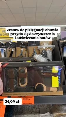 Zestaw do pielęgnacji obuwia The Barb'Xpert promocja w Biedronka
