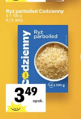 Ryż parboiled Codzienny 4-pak 100 g promocja w Delikatesy Centrum