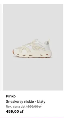 Sneakersy niskie Pinko białe promocja w Lounge by Zalando