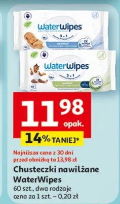 Chusteczki nawilżane promocja w Auchan
