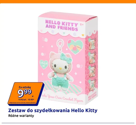 Zestaw do szydełkowania Hello Kitty promocja w Action