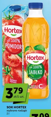 Sok jabłkowy Hortex 100% promocja w Euro Sklep
