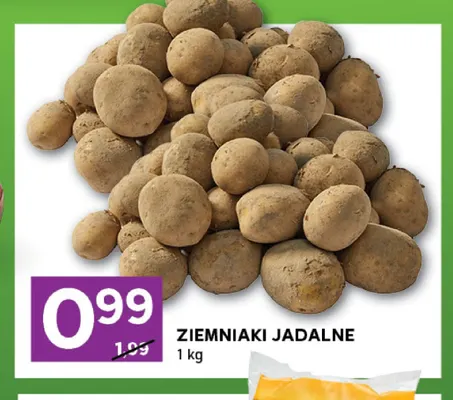 Ziemniaki jadalne promocja w Stokrotka