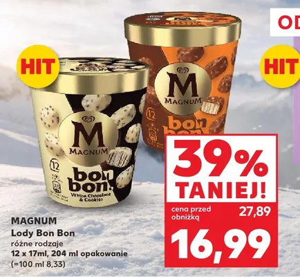 Lody Bon Bon Magnum promocja w Kaufland