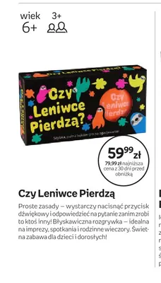 Czy Leniwce Pierdzą promocja w Empik