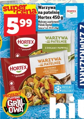 Warzywa na patelnię Hortex 450g promocja w TOPAZ
