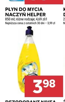 Płyn do mycia naczyń Helper promocja w Stokrotka