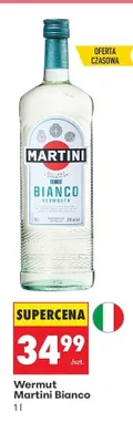 Wermut Martini Bianco promocja w Biedronka