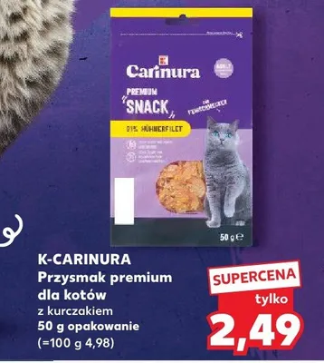 Przysmak premium dla kotów z kurczakiem  promocja w Kaufland