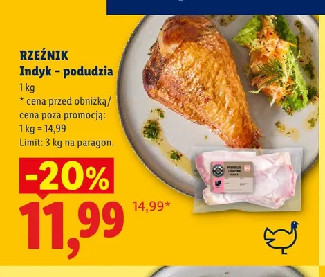 Indyk - podudzia Rzeźnik promocja w Lidl