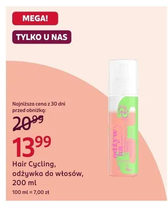 Odżywka do włosów, 200ml promocja w Rossmann