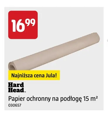 Papier ochronny na podłogę 15m² Hard Head promocja w Jula