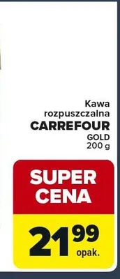 Kawa rozpuszczalna Gold promocja w Globi