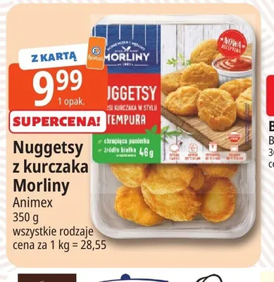 Nuggetsy z kurczaka Morliny promocja w Leclerc