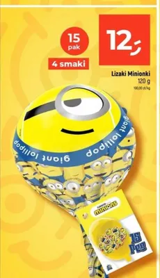 Lizaki Minionki 15-pak promocja w Dealz