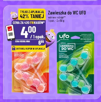 Zawieszka do WC UFO Leśna 2-pak promocja w POLOmarket